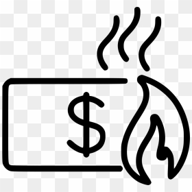 Fire Damage - Burning Cash Icon Transparent, HD Png Download - damage png