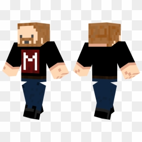 Black Armor Minecraft Skin, HD Png Download - minecraft characters png