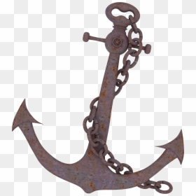 Rusty Anchor Png, Transparent Png - anchor png