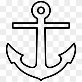 Printable Anchor Template, HD Png Download - anchor png