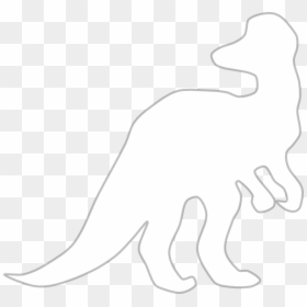 White Dinosaur Png, Transparent Png - dinosaur png