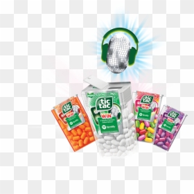 Tic Tac Win The Music, HD Png Download - spotify png
