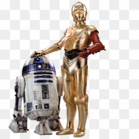 R2d2 And C3po The Force Awakens, HD Png Download - star wars png