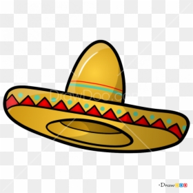 Sombrero Draw, HD Png Download - sombrero png