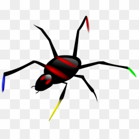 Spider Clipart, HD Png Download - spider png