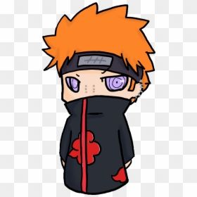 Pain Chibi, HD Png Download - naruto png