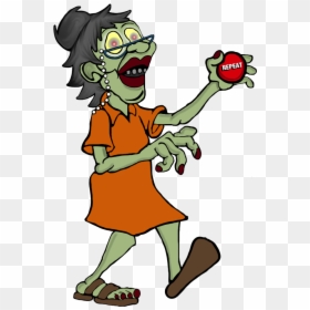 Zombie Teacher Clipart, HD Png Download - zombie png