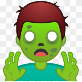 Emoji Zumbi, HD Png Download - zombie png