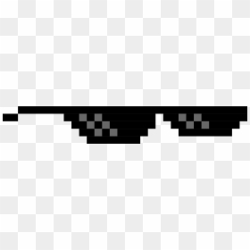 8 Bit Sunglasses Transparent, HD Png Download - thug life png