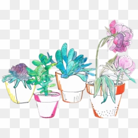 Aesthetic Plant Clip Art, HD Png Download - plants png