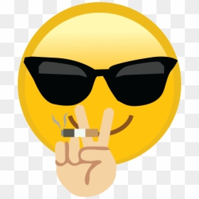 Thug Life Emoji Png, Transparent Png - thug life png