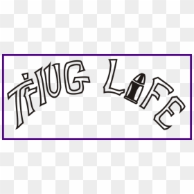 Tupac Thug Life Tattoos, HD Png Download - thug life png