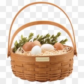 Storage Basket, HD Png Download - easter egg png