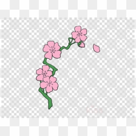 Transparent Pink Heart Emojis, HD Png Download - cherry blossom png