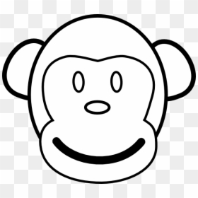 Monkey Face Template, HD Png Download - face png
