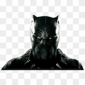 Black Panther Marvel Face, HD Png Download - black panther png