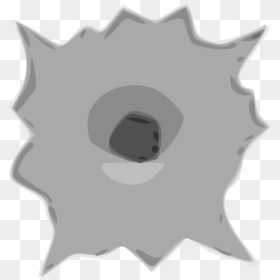 Bullet Hole Clip Art, HD Png Download - bullet hole png