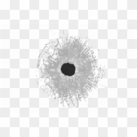 Gunshot Png, Transparent Png - bullet hole png