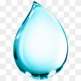 Glass, HD Png Download - water drop png