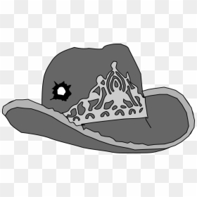 Rodeo Queen Clipart Black And White, HD Png Download - bullet hole png