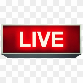 Signage, HD Png Download - live png