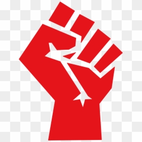 Red Fist Symbol, HD Png Download - fist png