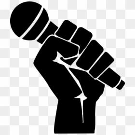 Vector Mic Png, Transparent Png - fist png