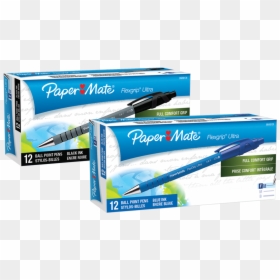 Papermate Pens Blue Black, HD Png Download - pen png