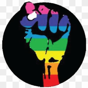 Black Lgbt Pride, HD Png Download - fist png