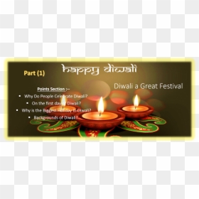 Happy Diwali, HD Png Download - happy diwali png
