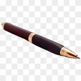 Brown Pen Png, Transparent Png - pen png