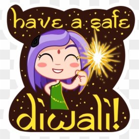 Diwali Sticker For Whatsapp, HD Png Download - happy diwali png