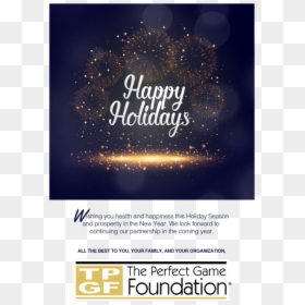 Happy Holidays From Organization, HD Png Download - happy holidays png