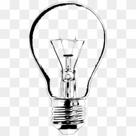 Light Bulb Art Drawing, HD Png Download - lightbulb png