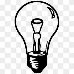 Incandescent Light Bulb Clipart, HD Png Download - lightbulb png