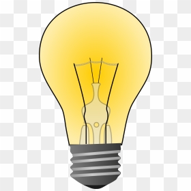 Light Bulb On Clipart, HD Png Download - lightbulb png