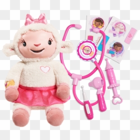 Doc Mcstuffins Take Care Of Me Lambie, HD Png Download - toys r us png