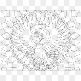 Mandala Salameche, HD Png Download - ho oh png