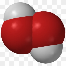 Hydrogen Peroxide Molecule Model, HD Png Download - ho oh png