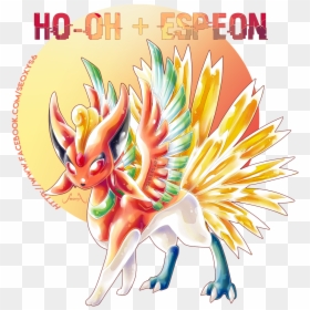 Ho Oh Espeon, HD Png Download - ho oh png