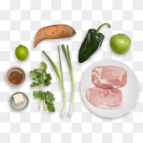 Healthy Summer Recipe Cards, HD Png Download - pork chop png