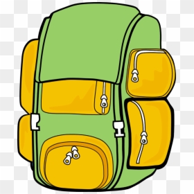 Backpack Bag Clip Art, HD Png Download - book bag png