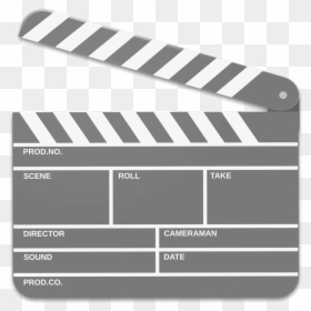 Movie .png, Transparent Png - movie clapboard png