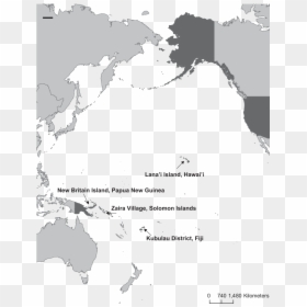 Pacific Theatre Map Hawaii, HD Png Download - tropical island png