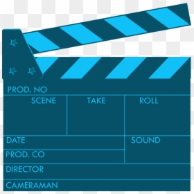 Graphic Design, HD Png Download - movie clapboard png