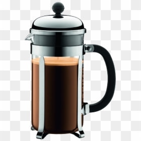 French Press Bodum, HD Png Download - coffee maker png