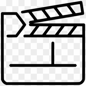 Clapboard Vector Png, Transparent Png - movie clapboard png