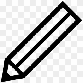 Pencil Png Black And White, Transparent Png - white pencil png