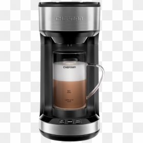 Coffee Maker Froth, HD Png Download - coffee maker png