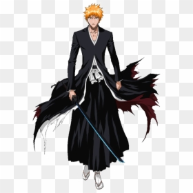 Ichigo Bankai, HD Png Download - bleach ichigo png